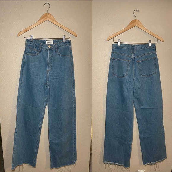 FRAME DENIM | Le High N Tight Wide in Meadow Size: 24 - Picture 3 of 6